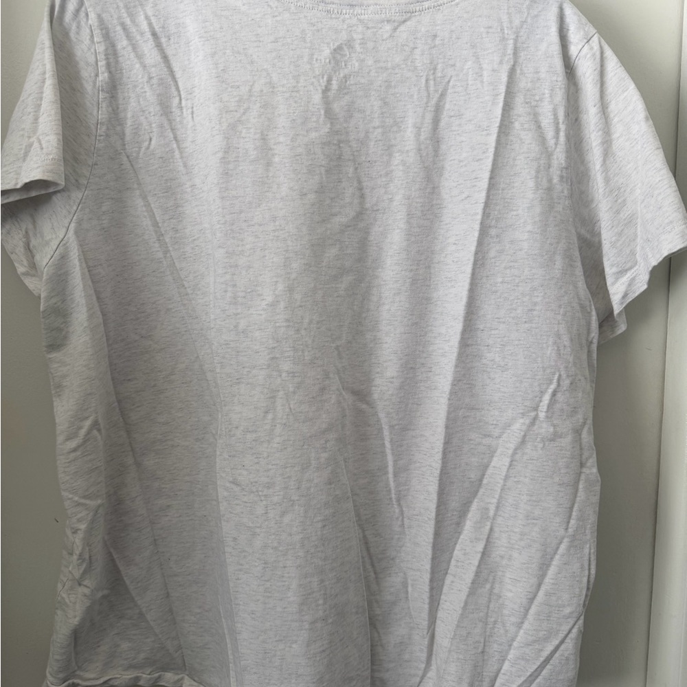 Nike Gray Crewneck Tee with Subtle Logo - Picture 3 of 3